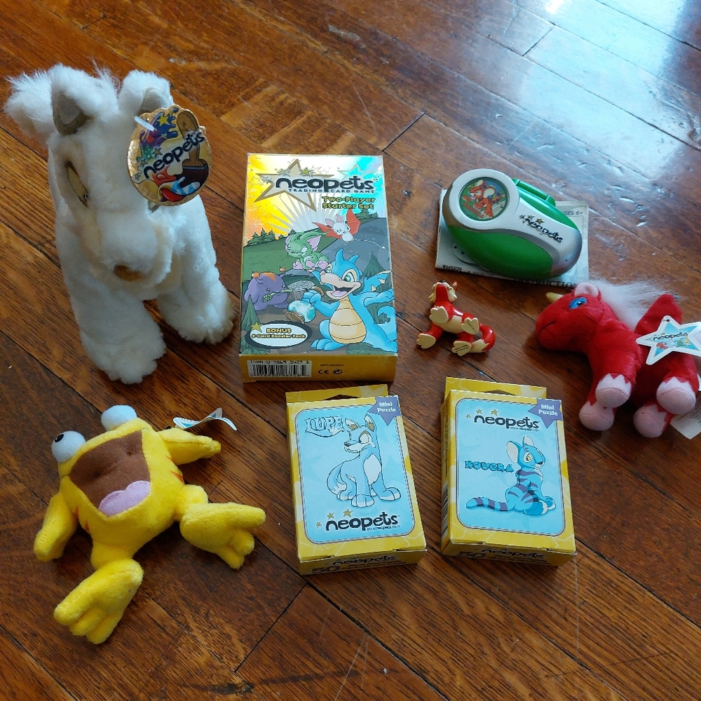 Neopets Toys Lot
